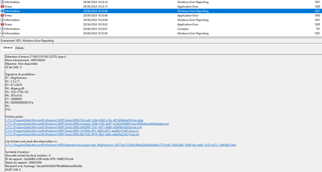 IIS APP Crash, debug crash dump - Microsoft Q&A