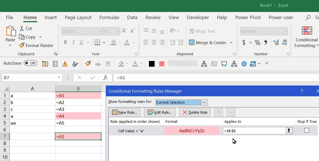 Conditional formatting of formula values - Microsoft Q&A