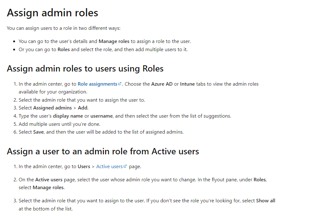 How to transfer the overall admin role to another account in Microsoft ...