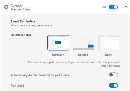 Outlook reminders overlay disappears too fast - Microsoft Q&A