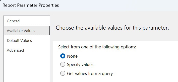 how-to-remove-dropdown-icon-from-text-parameter-in-ssrs-report