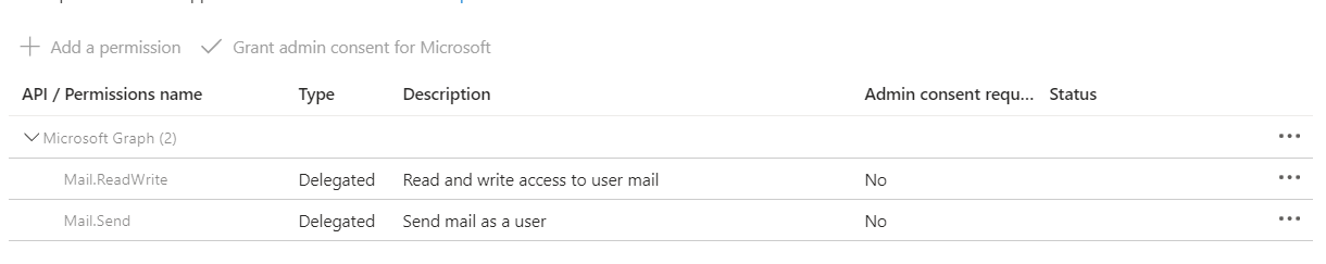 microsoft graph send email delegated