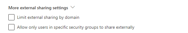 I cannot share file with Anyone outside of the organization - Microsoft Q&A