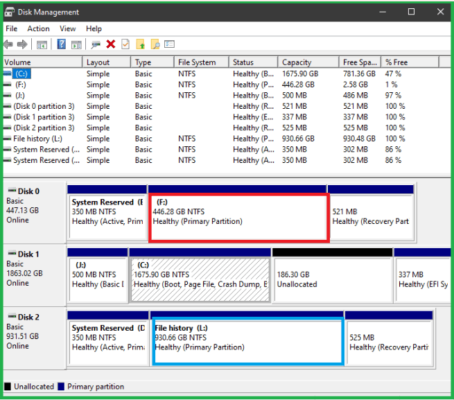 New drive not recognized by 