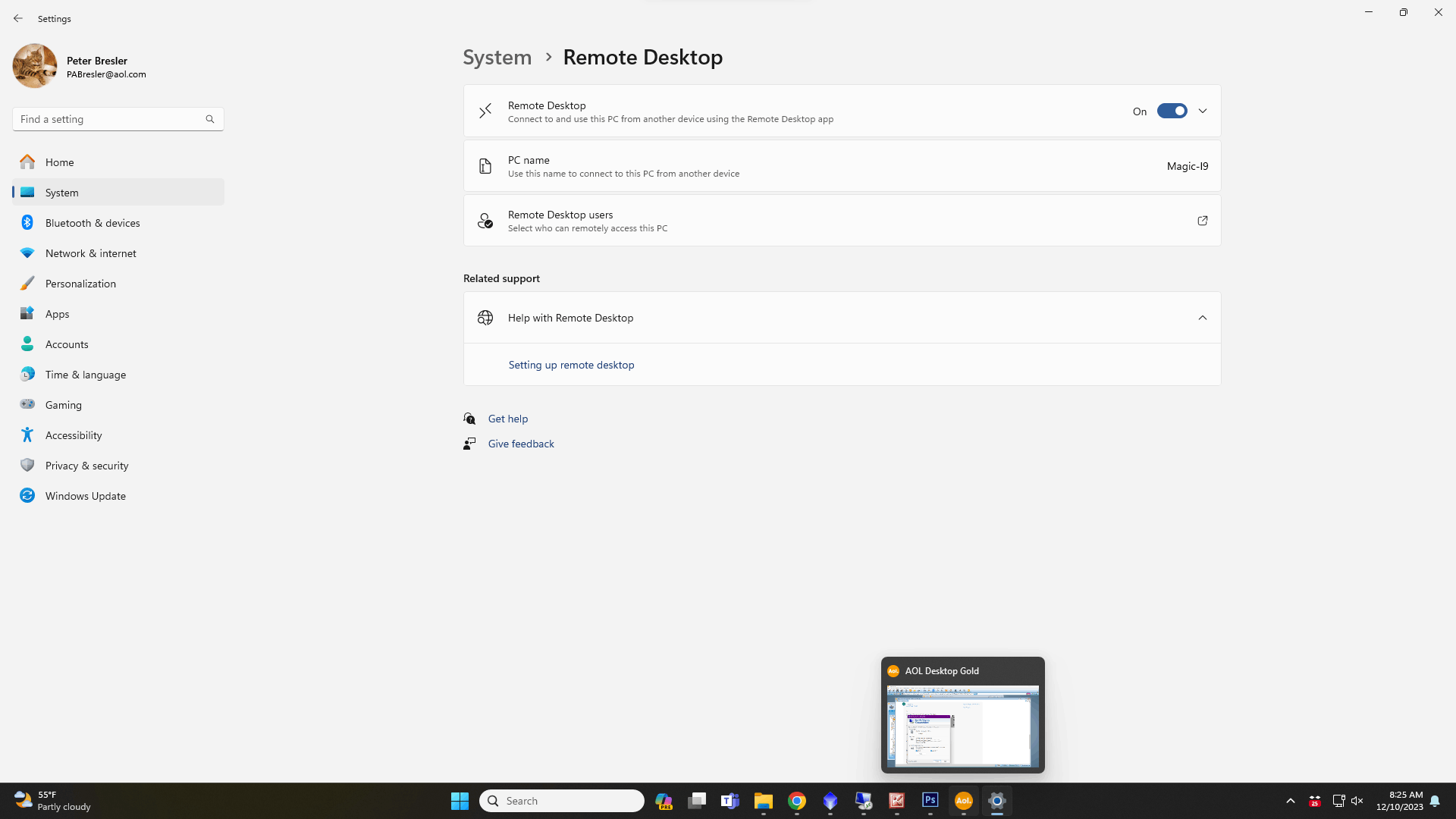 Screen capture on a remote PC - Microsoft Q&A