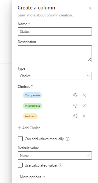 Mark list item complete - Microsoft Q&A