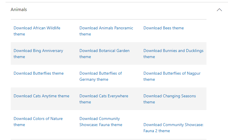 How to Search Desktop Themes by Category? - Microsoft Q&A