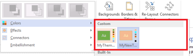 How do I copy a theme from one visio file to another? - Microsoft Q&A