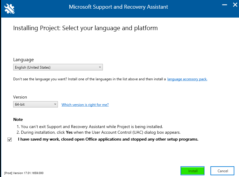 Microsoft Project Online Desktop Client Crashes with Subproject ...