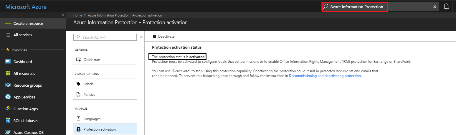 Protect Button Not Enable On OWA. - Microsoft Q&A