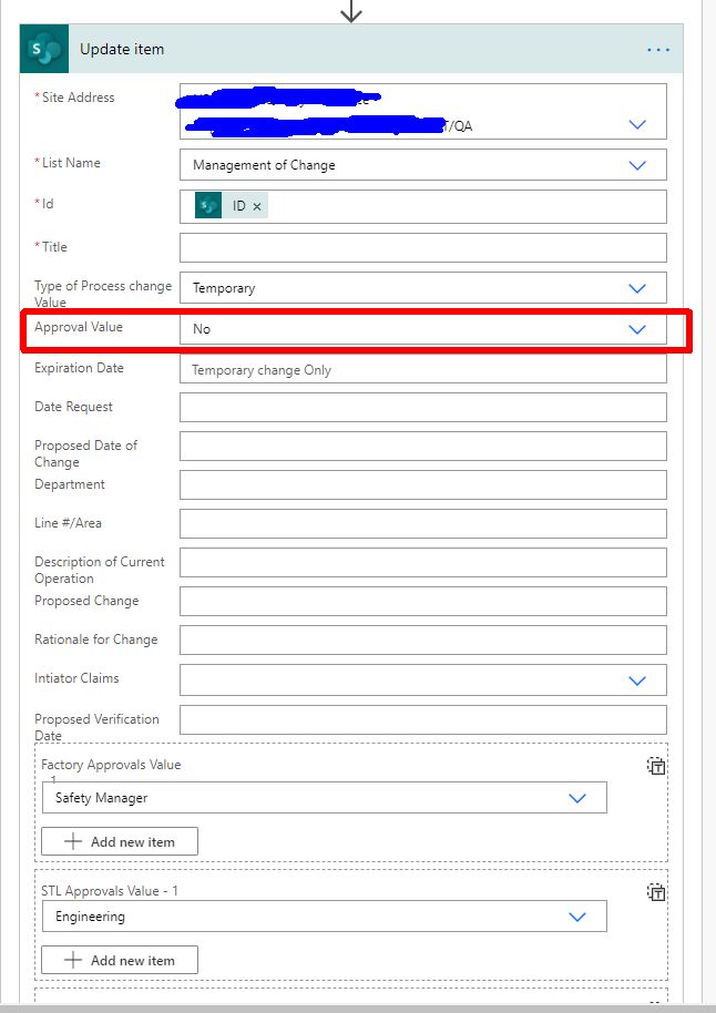 SharePoint Online - Using a Flow to update a Column in a List ...