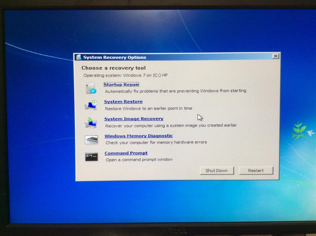 Windows 7, stuck in windows startup repair loop after power failure ...