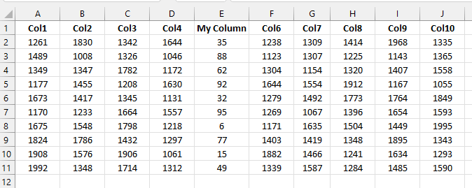How to build a Macro for report with inconsistent number of columns ...