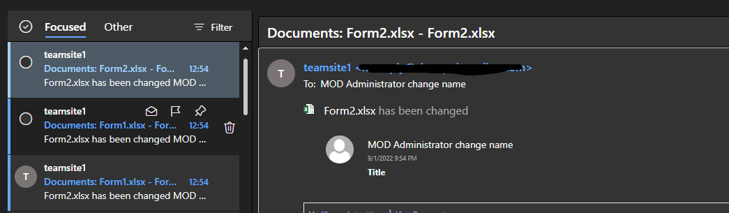 Alerts in SharePoint Not Working with Groups - Microsoft Q&A