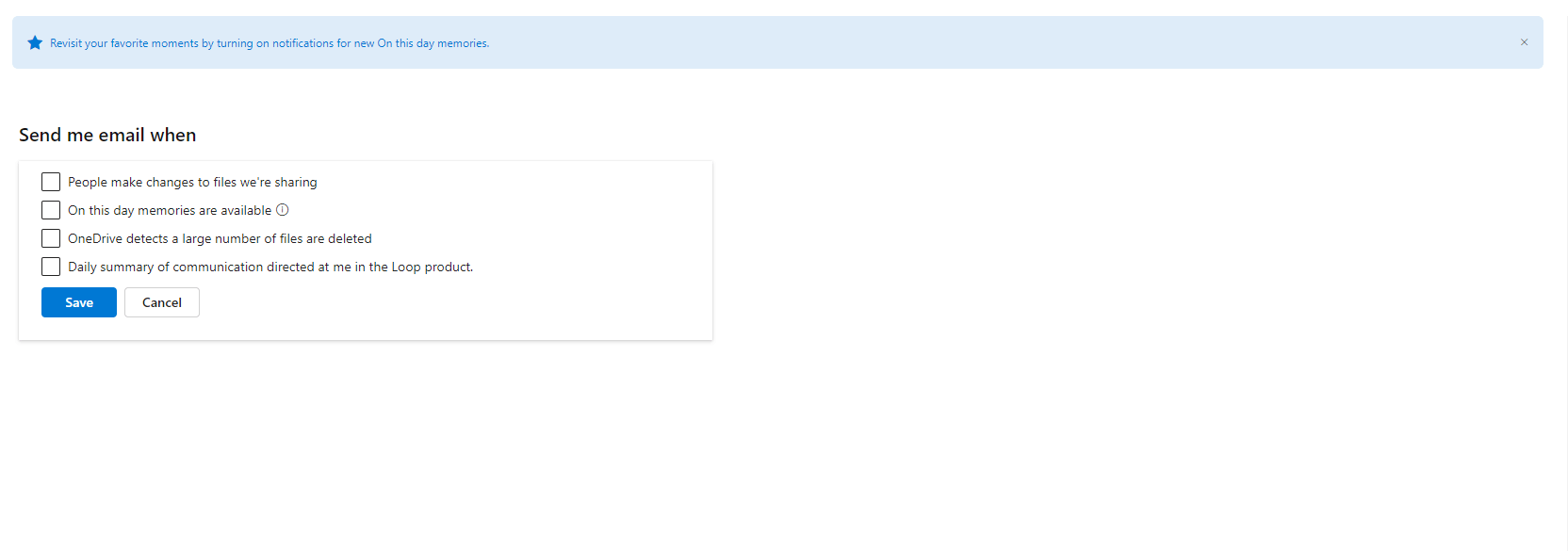 Unsubscribe From OneDrive Emails - Microsoft Q&A