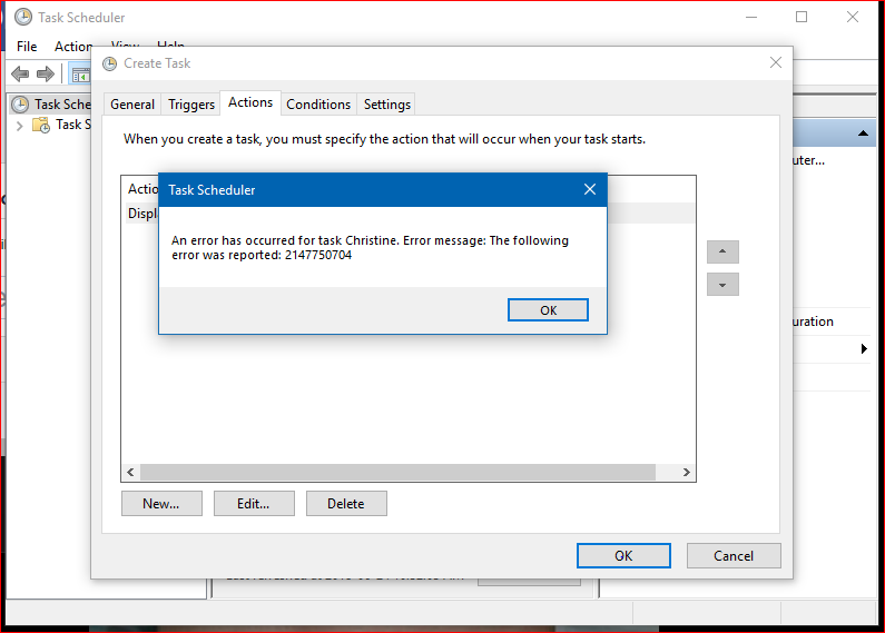 task scheduler - Microsoft Q&A