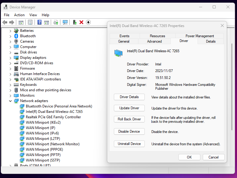 Slow Internet due to Wireless driver installation issue? - Microsoft Q&A