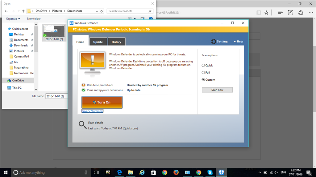 Unable to Turn on Windows Defender after Uninstall Net Protector ...
