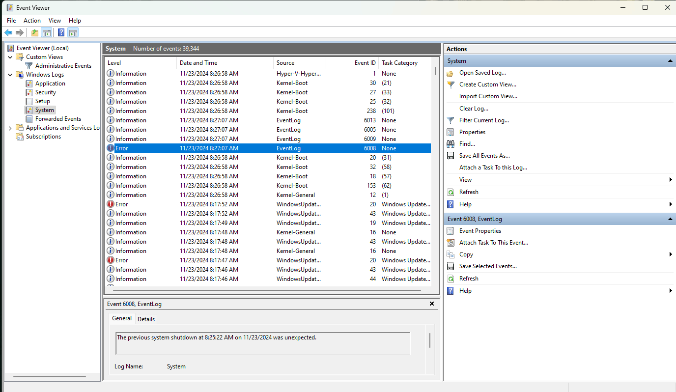 MY PC has intermittent crashes without any seeming pattern, need help ...