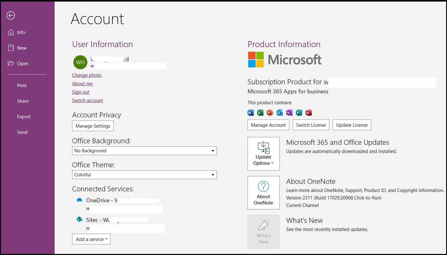 Can't sync OneNote - 