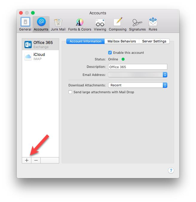 Does Mac Mail App support Outlook personal accounts and Shared ...
