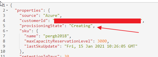 How to delete workspace log analytics that have an internal error when ...