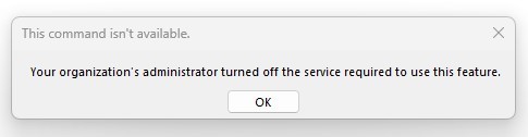 Missing Icons and Help functions inactive - Microsoft Q&A