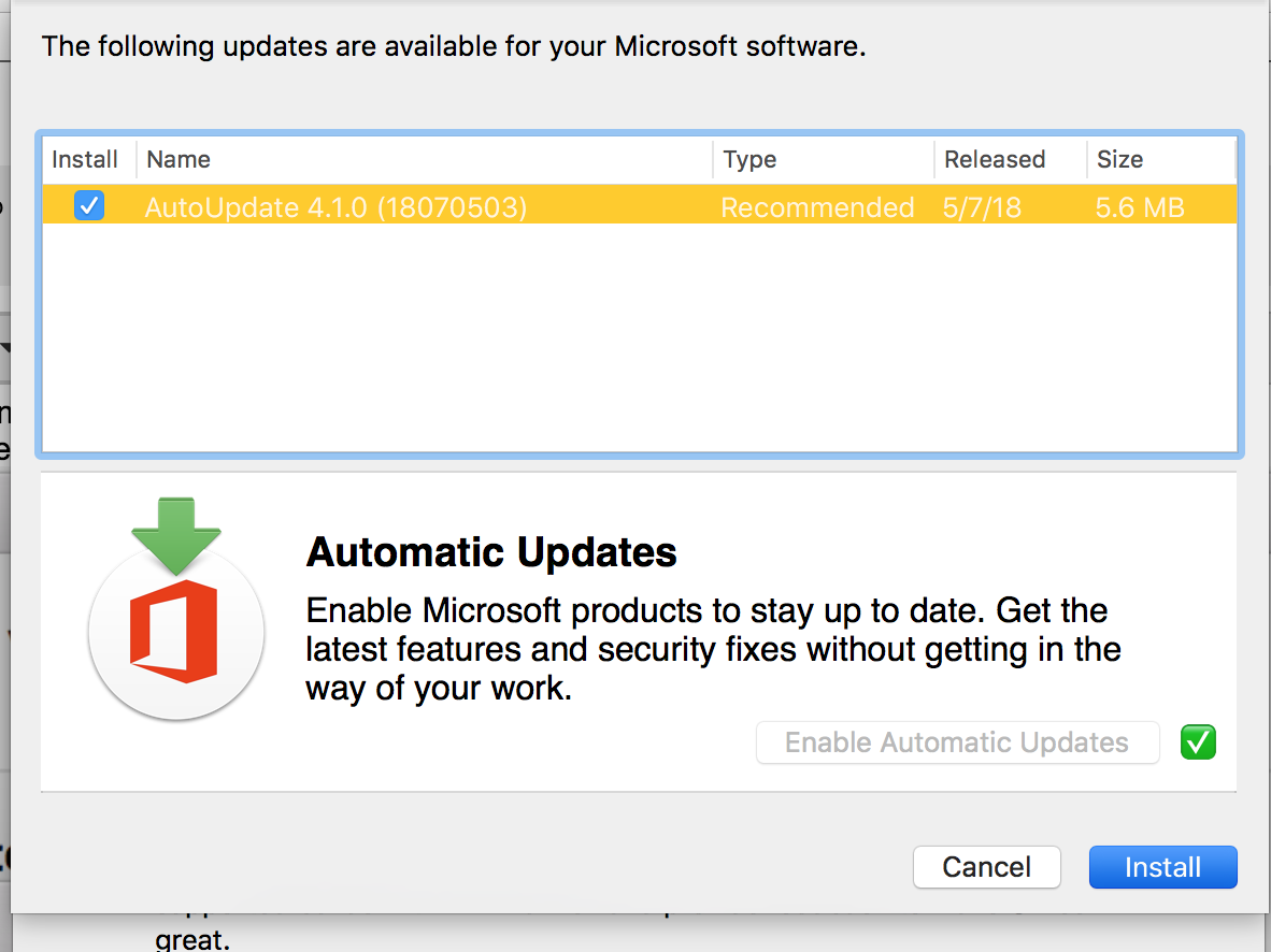 Microsoft AutoUpdate for Mac Failing to Update - Microsoft Q&A