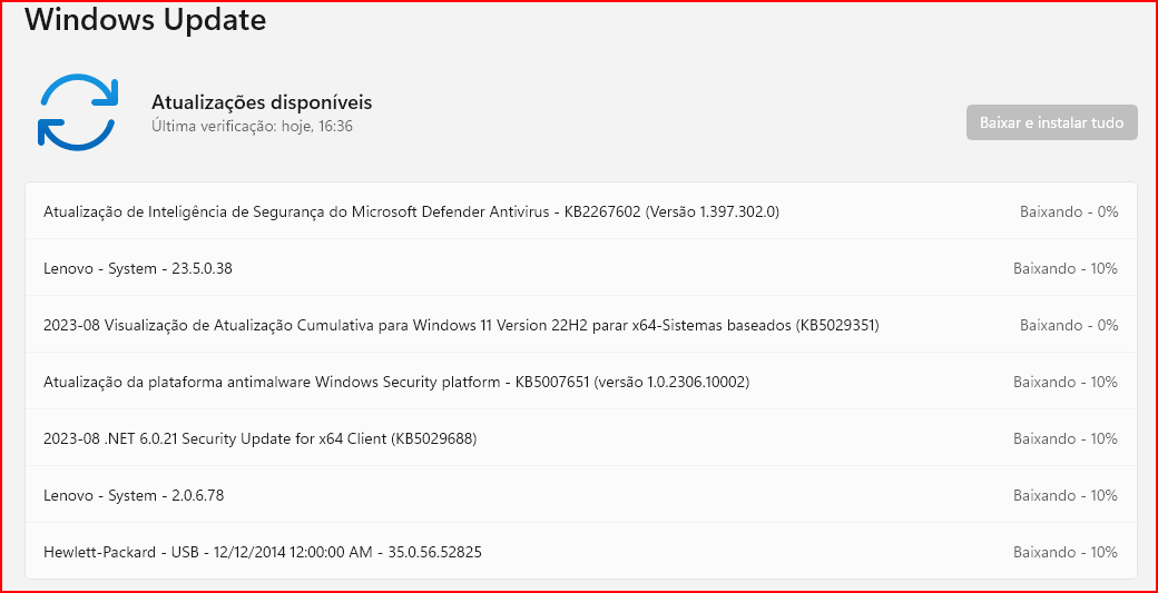 Como consertar problemas de atualização do Windows update - Microsoft Q&A