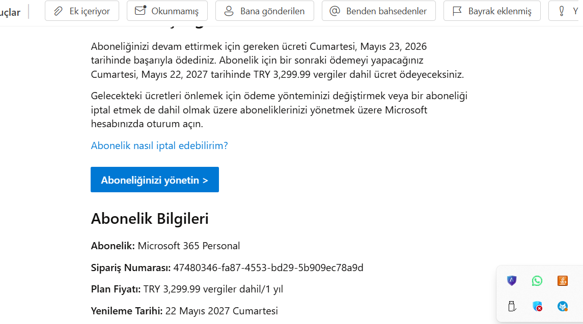 Kullanıcının resmi