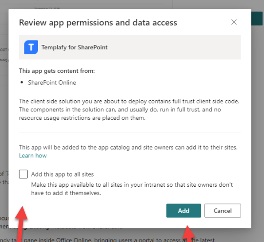 SharePoint Apps for All sites/ specific site not working - Microsoft Q&A