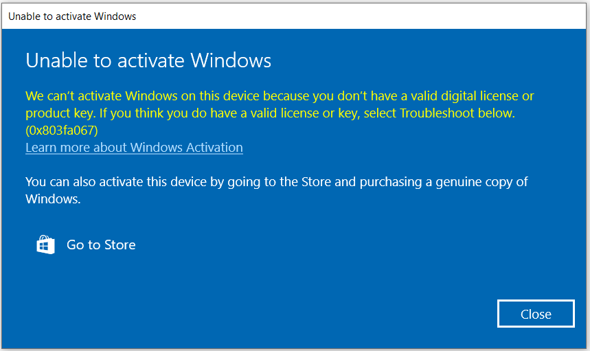 Windows Activation Issue Two Weeks After Hardware Upgrade - Error ...