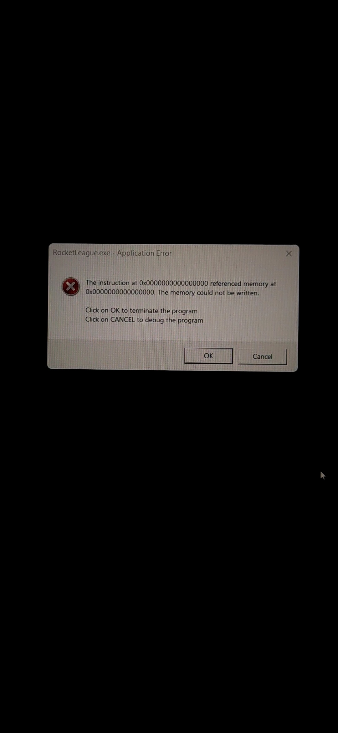 He notado que al apagar mi PC me arroja un error 0x0000000000000000 ...