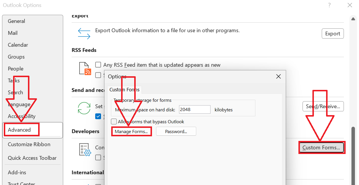 Outlook not opening contact forms - Microsoft Q&A