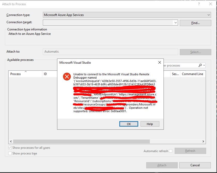 visual-studio-2022-remote-debugger-login-issue-with-attach-debugger-to