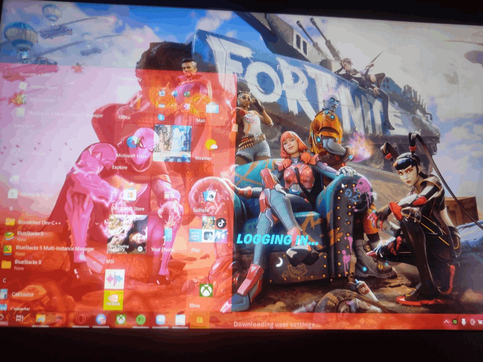 Windows overlaying each other and being transparent - Microsoft Q&A