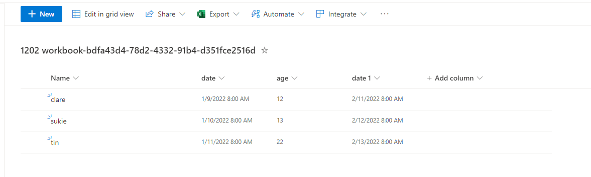 how to exit the default grid view in sharepoint list - Microsoft Q&A