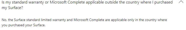 Microsoft Surface Pro 7 Support in Philippines - Microsoft Q&A