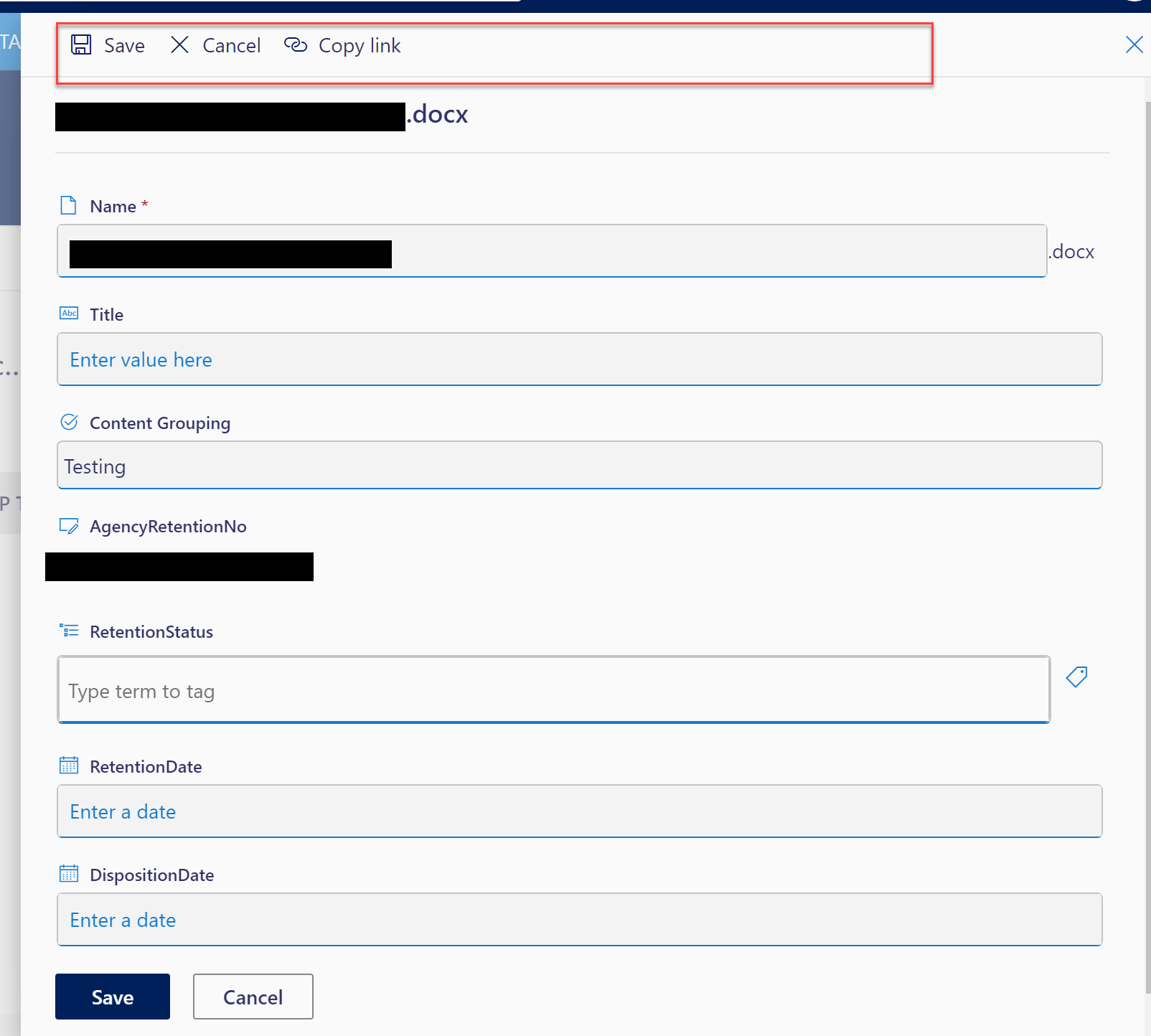 Hide column in SharePoint library form option not available - Microsoft Q&A