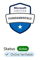 My Certification Profile does not display my legal name - Microsoft Q&A