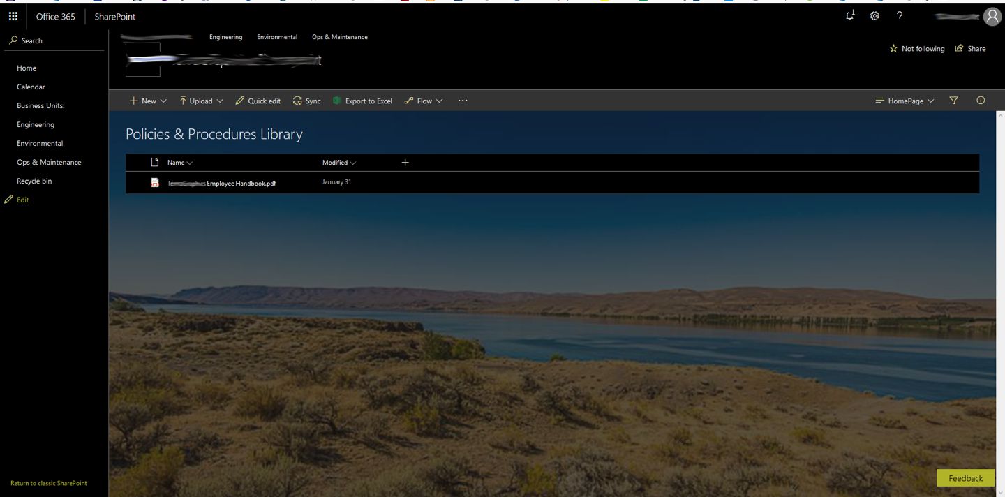 SharePoint Online modern page list preview is black on black ...