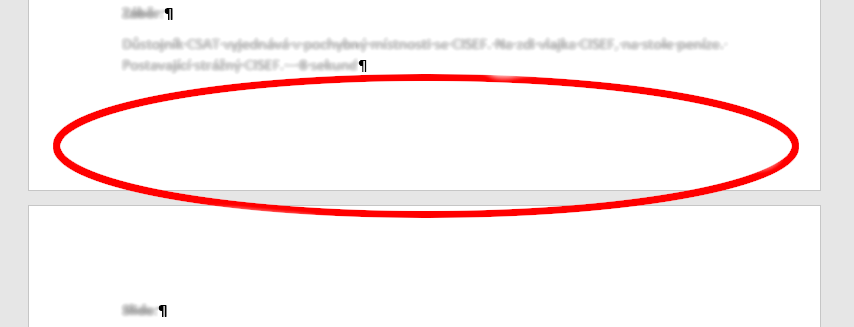 microsoft word page breaks disappeared