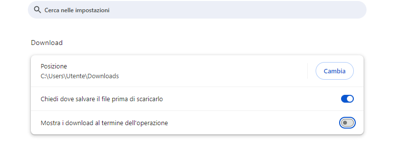Immagine dell'utente