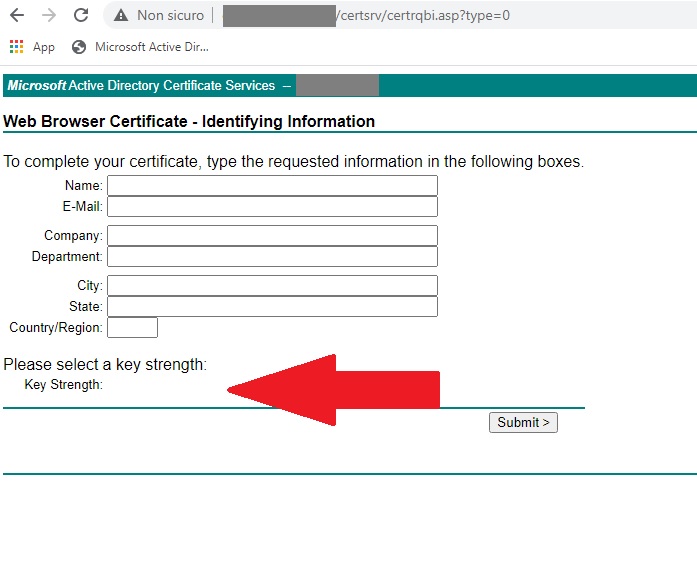 Certification Authority Web Enrollment installation incomplete Certification Authority Web Enrollment installation incomplete