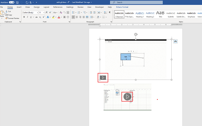 Word doc with GIF saved to SharePoint - Microsoft Q&A