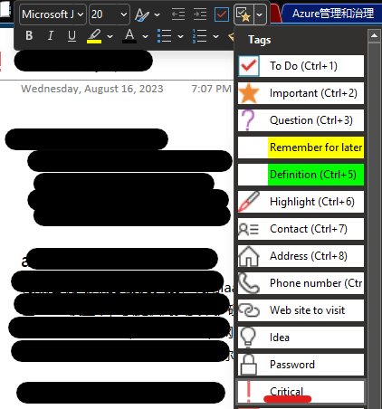 What does the red exclamation mark next to my OneNote page title mean ...