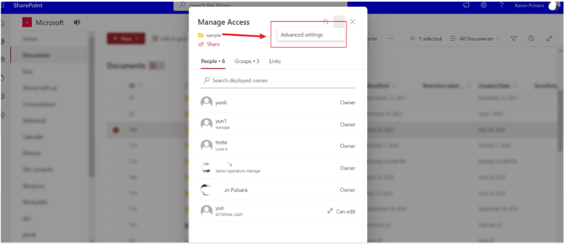 Sharing the folder gives access to all sub folders - Microsoft Q&A