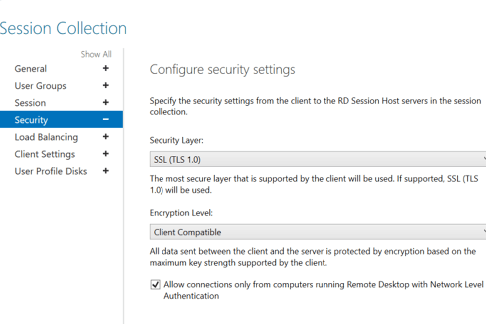 Event ID 36871 on RDS - A fatal error occurred while creating a