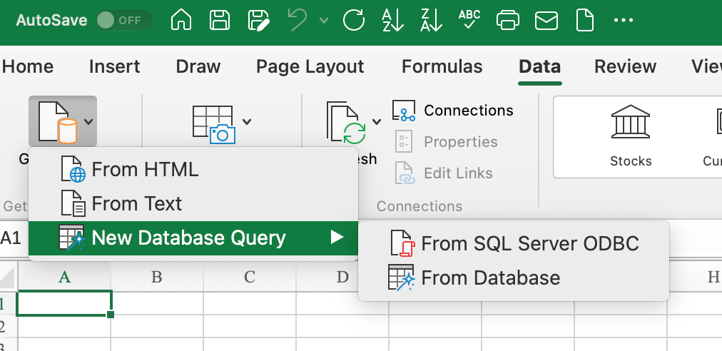 Power Query Mac option Get Data missing - Microsoft Q&A