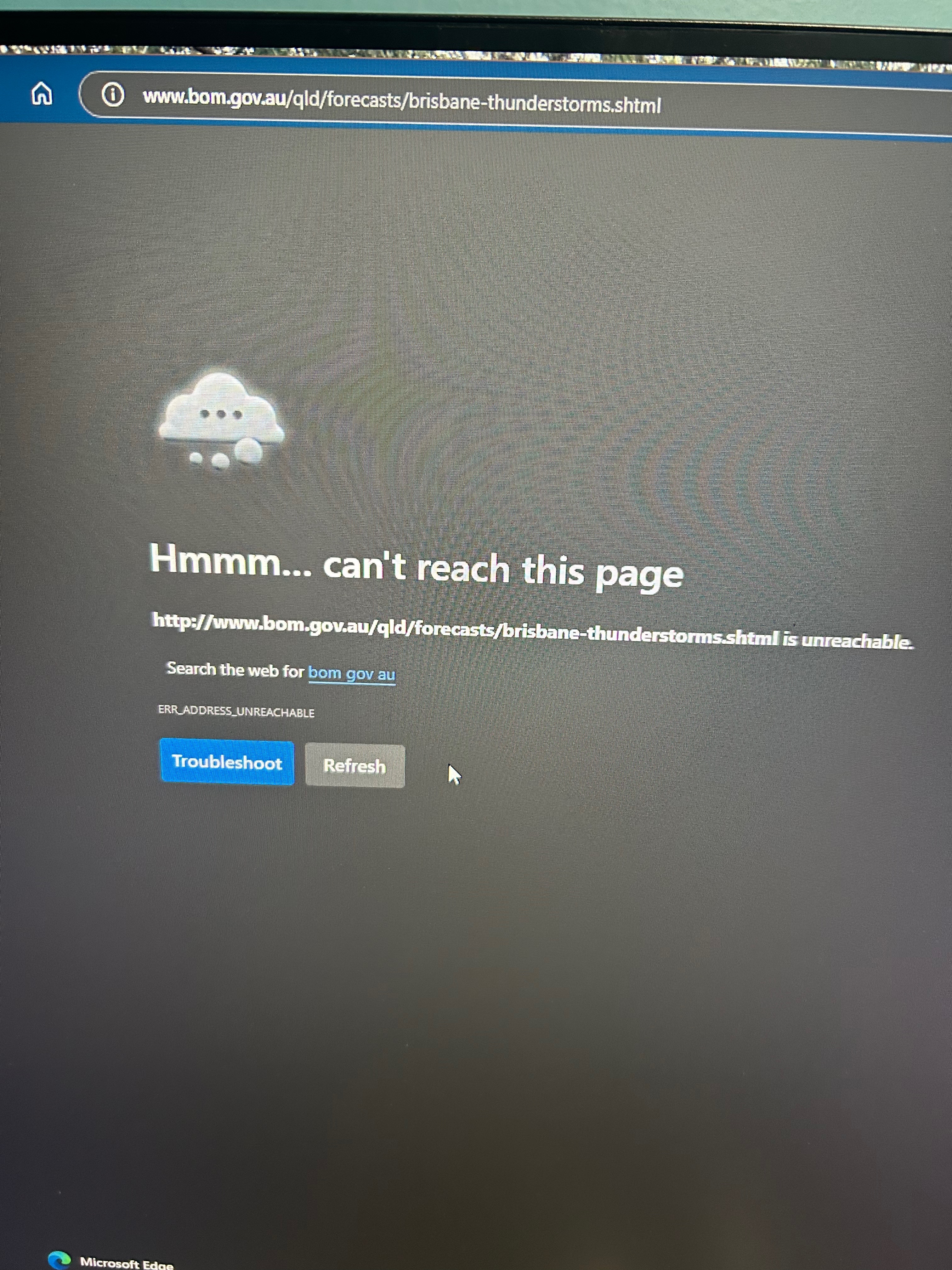 Hi, I’ve been having internet issues for a week. I can search google ...